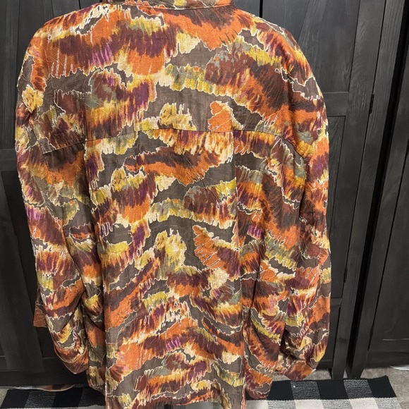 Ruby Rd. Multicolor Abstract Jacket - Picture 2 of 3